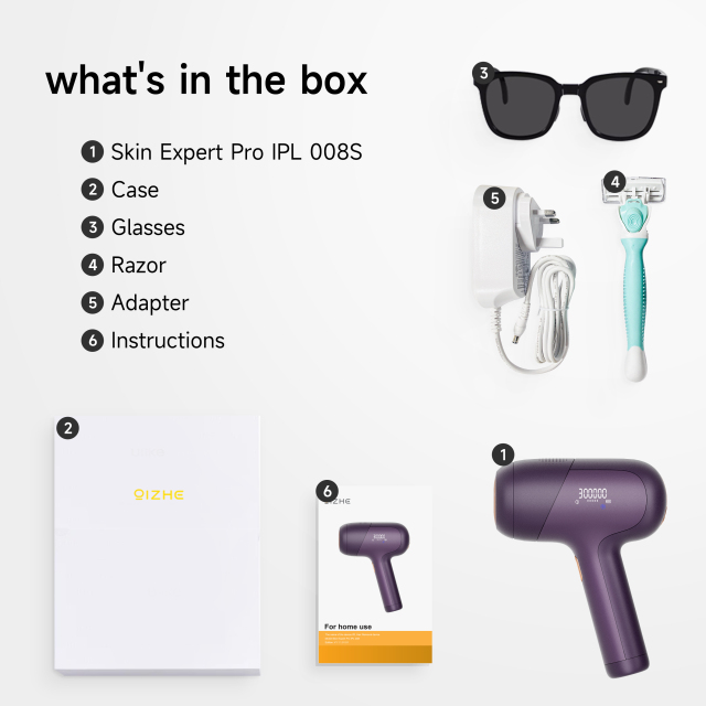 Portable IPL hair remover battery ice cooling  Cordless ipl device for body leg laser hair removal present for girls