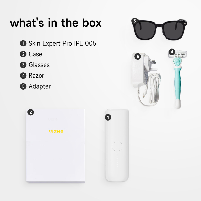 Factory Customized ipl hair removal machine home use beauty equipment portable IPL hair removal laser device for skin care