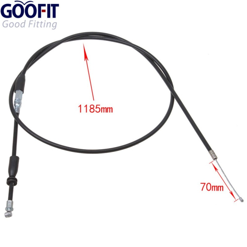 GOOFIT 46.65&quot; Throttle Cable with Shifter Replacement For 150cc 200cc Air-cooled ATV