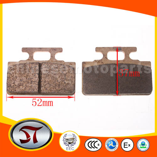 GOOFIT High Performance Copper Brake Pad Replacement For 50cc 70cc 90cc 110cc 125cc Dirt Bike