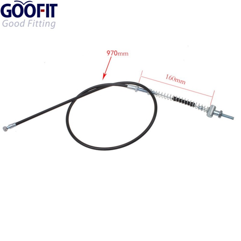 GOOFIT 38.18&quot; Drum Brake Cable Replacement for 50cc 70cc 90cc 110cc 125cc 150cc Dirt Bike