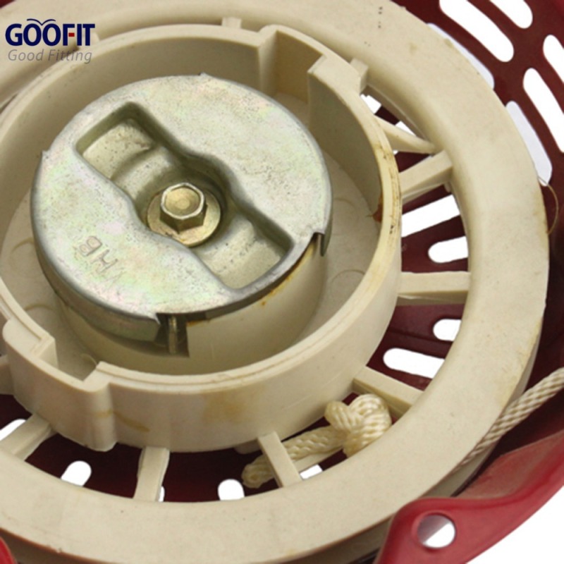 GOOFIT Pull Start Starter Recoil Coil Pully Parts Replacement for GX120 GX160 GX168 GX200 5.5hp 6.5hp Generator Parts