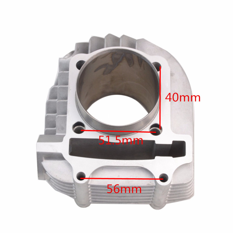 GOOFIT 63mm Engine Parts Cylinder Liners Heads Block Kit Replacement For GY6 180cc 200cc 250cc ATV Off-Road Vehicle