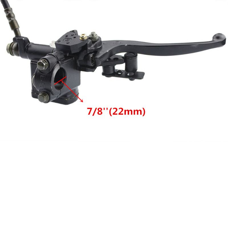 GOOFIT Left Hydraulic Brake Master Cylinder Caliper Replacement For Chinese 50cc 70cc 90cc 110cc 125cc 150cc 200cc 250cc Taotao Sunl ATV Quad