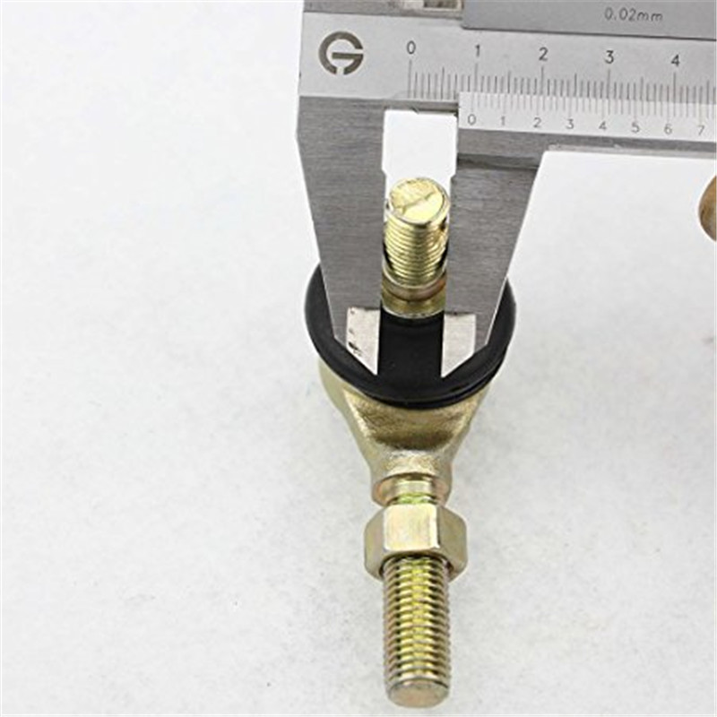 GOOFIT 10-10mm Left and Right Hand Tie Rod Ball Joint Replacement For ATV Dirt Bike Go Kart Moped Scooter