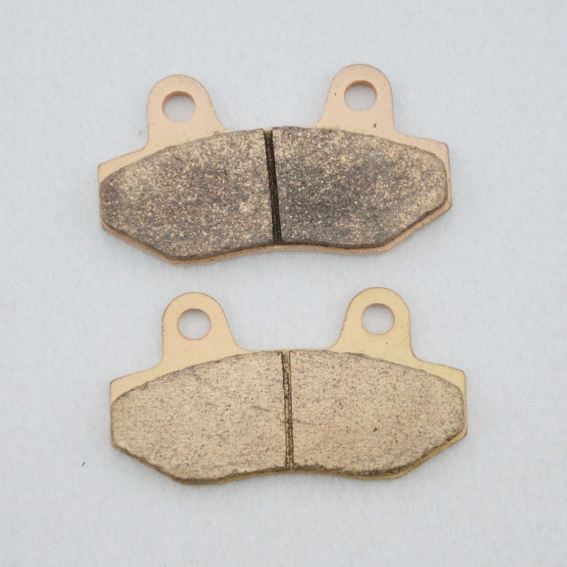 GOOFIT Heavy Duty Copper Brake Pad Set Replacement For Moped Scooter