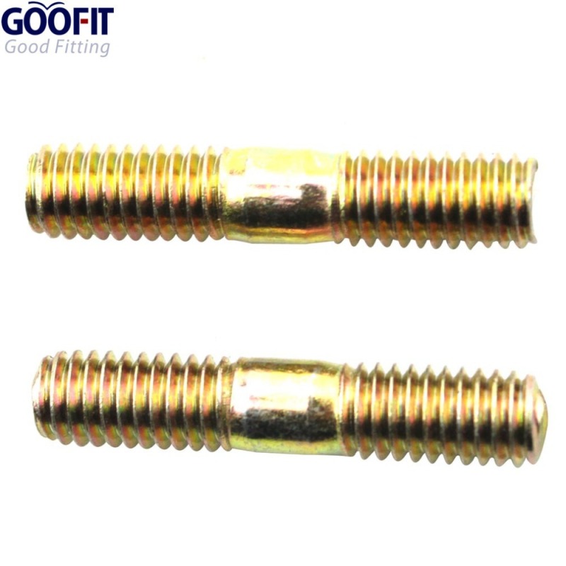 GOOFIT Exhaust Stud Replacement For 50cc 70cc 90cc 110cc 125cc 150cc Dirt Bike ATV Go Karts Baja Wd90