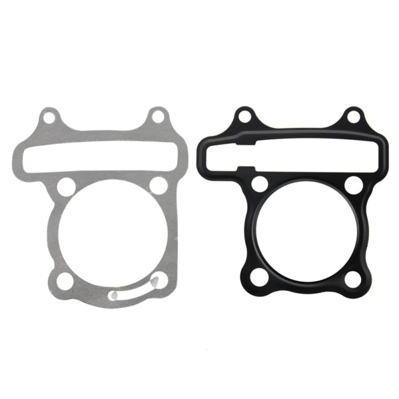 GOOFIT 57.4mm Cylinder Gasket Set Replacement For GY6 4 Stroke 125cc 150cc 157QMJ 152QMI Engine Gaskets 150cc ATV Go Kart Moped Chinese Scooter taotao
