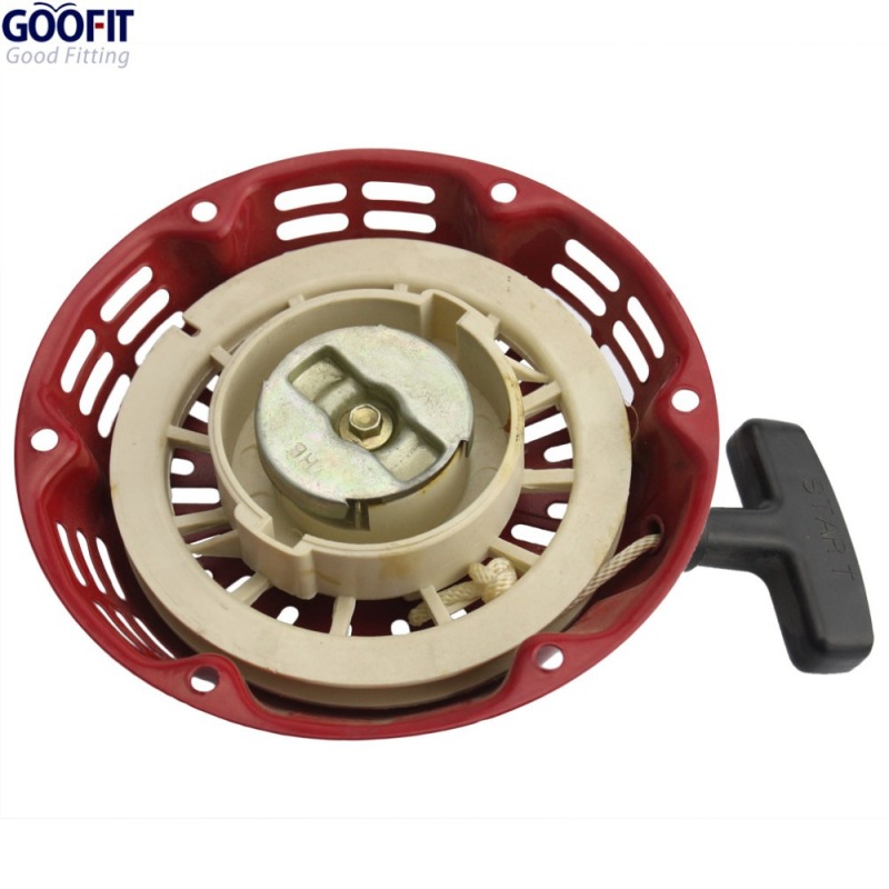 GOOFIT Pull Start Starter Recoil Coil Pully Parts Replacement for GX120 GX160 GX168 GX200 5.5hp 6.5hp Generator Parts