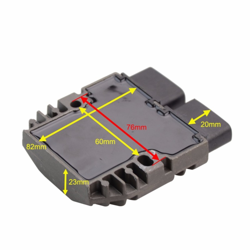 GOOFIT Voltage Regulator Rectifier Replacement For TRX680  YFM700 ATV RINCON 2006-2014 675CC 06-09