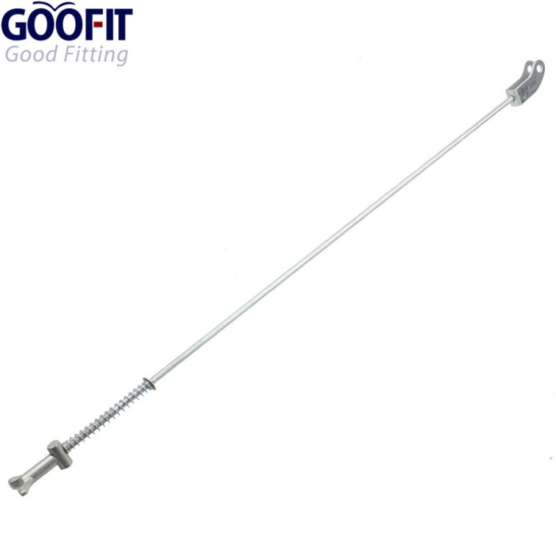 GOOFIT 22.05&quot; Rear Brake Lever with Cable Replacement For 200cc 250cc ATV