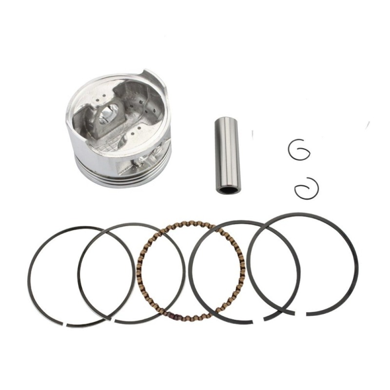 GOOFIT 63.5mm Piston Assembly Kit Replacement For CG 200cc Vertical Engine ATV Scooter Moped