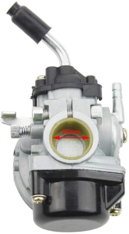 GOOFIT Carburetor with Air Filter for 2 Stroke 37cc 39cc Water-cooled MTA4 Pocket Bike