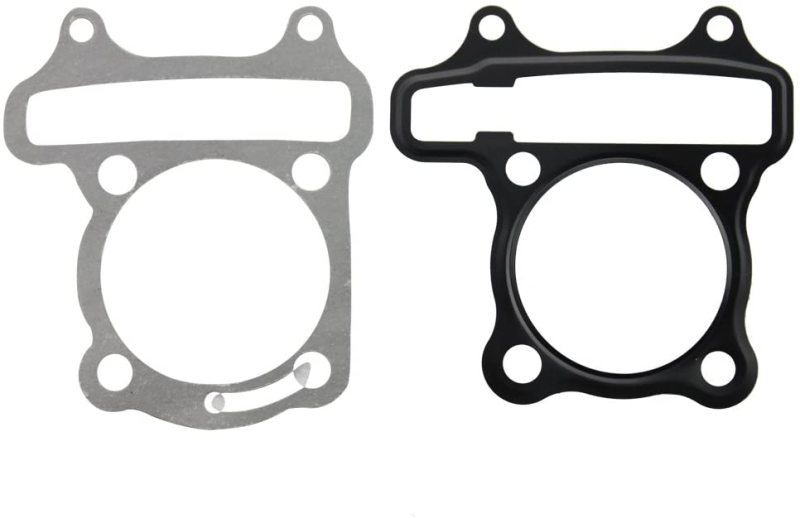 GOOFIT 57.4mm Cylinder Head Engine Gaskets Parts With Gasket Spark Plug Replacement For 157QMJ 152QMI 4 Stroke GY6 150cc ATV TaoTao Karting Chinese Sc