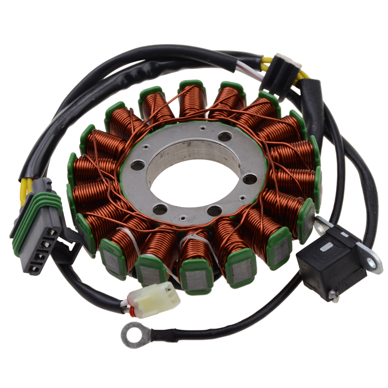 GOOFIT Motorcycle Magneto Stator Coil Replacement For Sportsman 400 450 500 HO 2004-2014 ATP 500 Hawkeye 400 HO Ranger 400