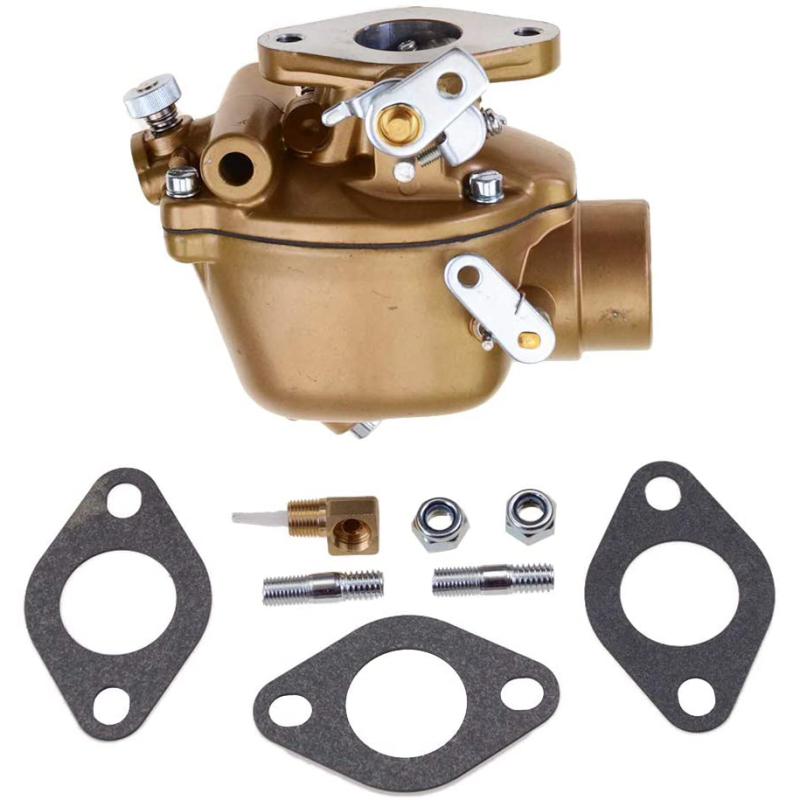 GOOFIT 35mm 533969M91 Carburetor Replacement For Massey Ferguson Carburetor 35 F40 50 135 150 202 203 204 with Mounting Gaskets