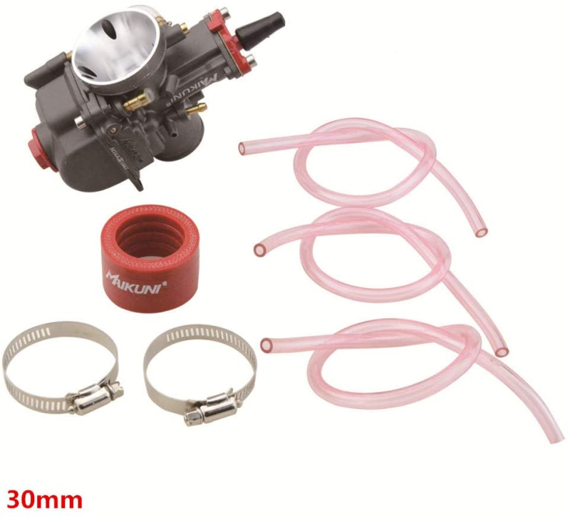 GOOFIT Replacement For 30mm Gasoline Carb Carburetor Motor for UTV PWK30 Motorcycle Pit Bike ATV