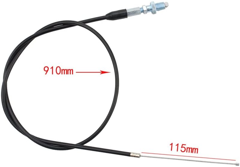 GOOFIT 35.83&quot; Motorcycle Throttle Cable Replacement For 50cc 70cc 90cc 110cc 125cc China Moped Scooter Chinese Scooter ATV Quad Go Kart Moped