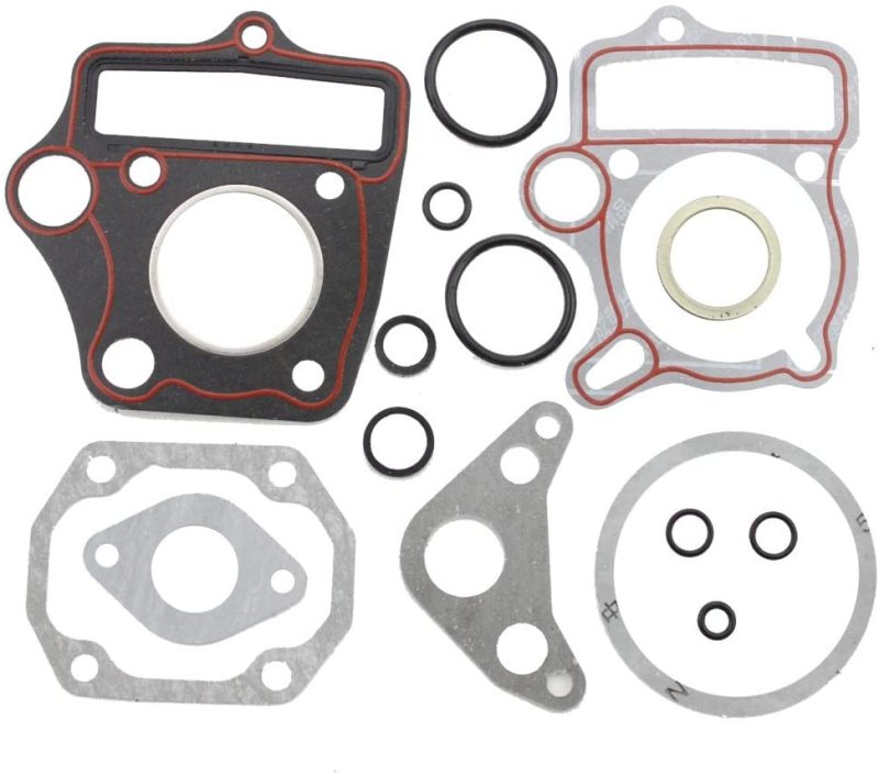 GOOFIT Complete Cylinder Gasket Set Replacement for 50cc Horizontal Engine ATV Go Kart Scooter Moped