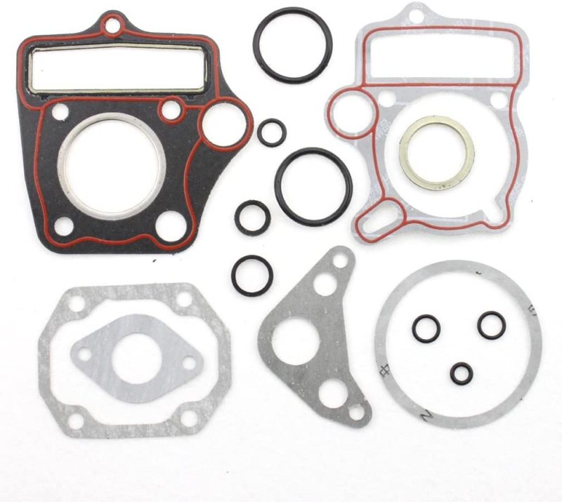 GOOFIT Complete Cylinder Gasket Set Replacement for 50cc Horizontal Engine ATV Go Kart Scooter Moped