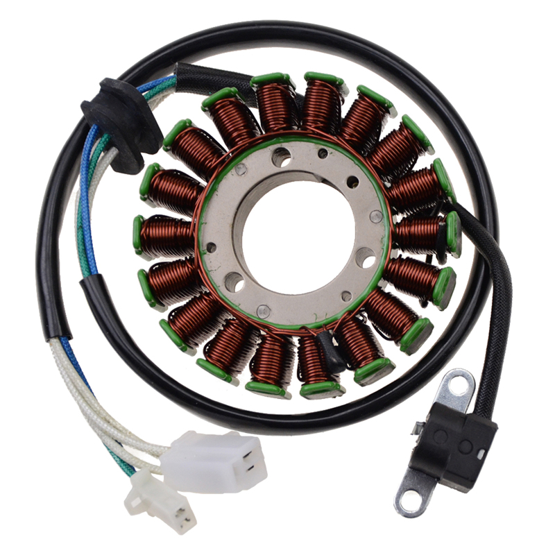 GOOFIT 18 Coil 5 Wire Magneto Stator Coil Ignition Generator Replacement For  TTR250