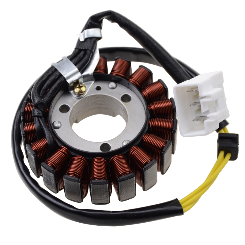 GOOFIT 18 Coil 3 Wire Magneto Stator Coil Ignition Generator Replacement For SH150 2005-2012