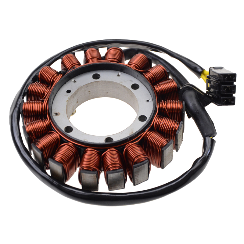 GOOFIT 18 Coil 3 Wire Magneto Stator Coil Ignition Generator Replacement For NC700