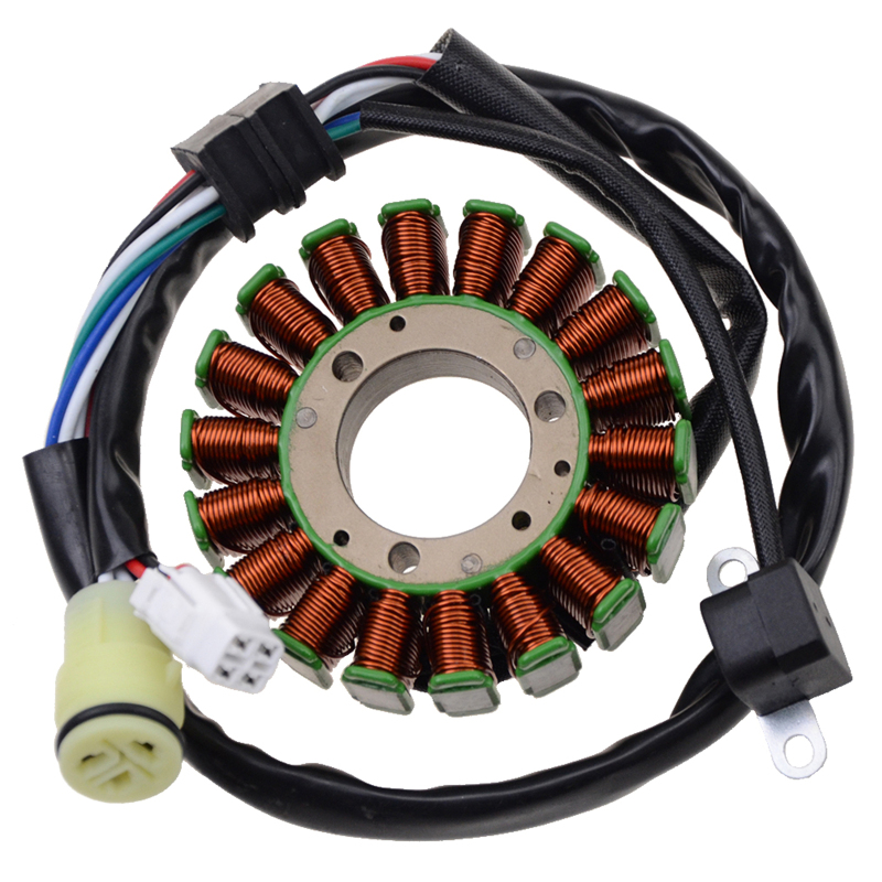 GOOFIT 18 Coil 7 Wire Magneto Stator Coil Ignition Generator Replacement For  YFM660 2001-2005