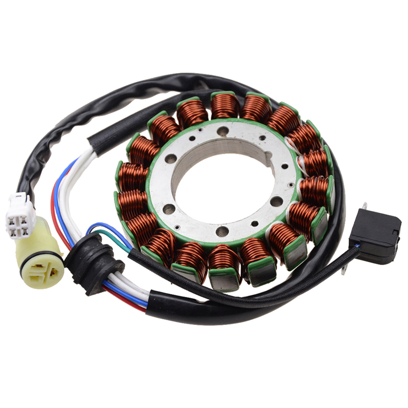GOOFIT 18 Coil 7 Wire Magneto Stator Coil Ignition Generator Replacement For YFM350 2002-2004