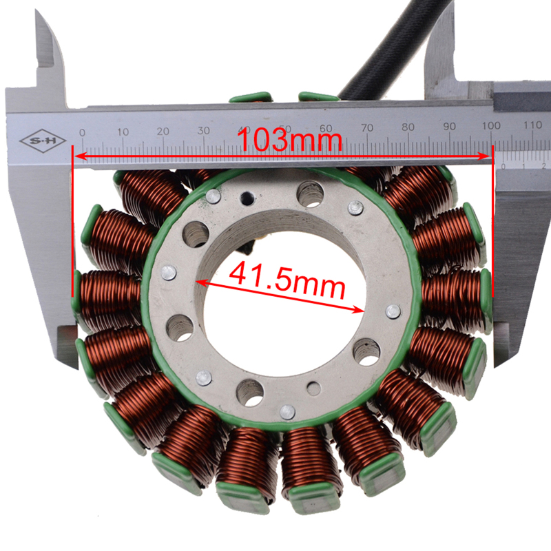 GOOFIT 18 pole Magneto Stator Coil Ignition Generator Replacement For XV250 1990-2002