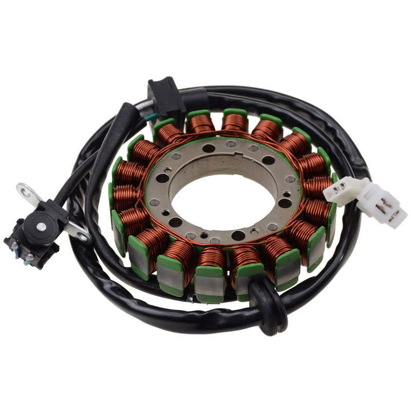 GOOFIT 18 Coil 5 Wire Magneto Stator Coil Ignition Generator Replacement For TDM850 1996-2001