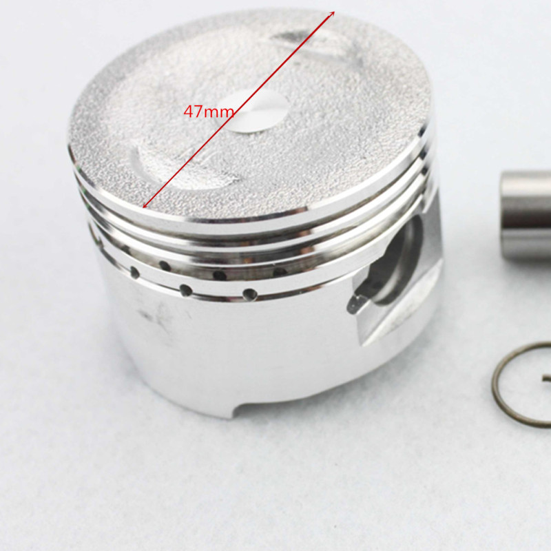 GOOFIT 47mm Piston Assembly Kit Replacement For GY6 80cc Scooter Moped