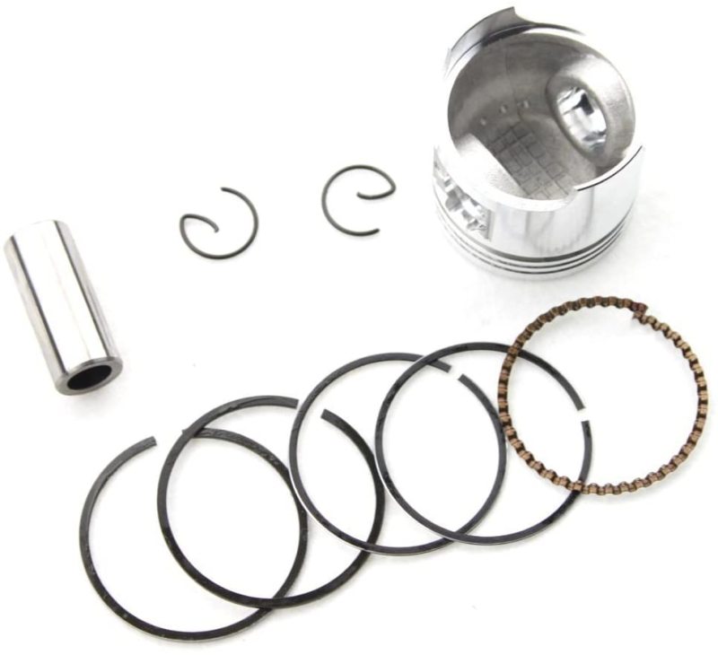 GOOFIT 39mm Piston Kit Assembly Replacement For 50cc Horizontal Engine ATV Dirt Bike Go Kart