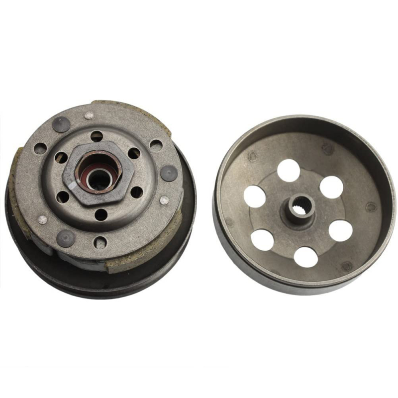 GOOFIT Complete Clutch Assembly Rear Clutch Driven Pully Replacement For GY6 49cc 50c 139QMB Scooter Taotao Roketa Sunl