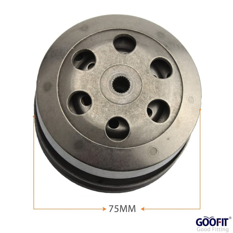 GOOFIT Complete Clutch Assembly Rear Clutch Driven Pully Replacement For GY6 49cc 50c 139QMB Scooter Taotao Roketa Sunl