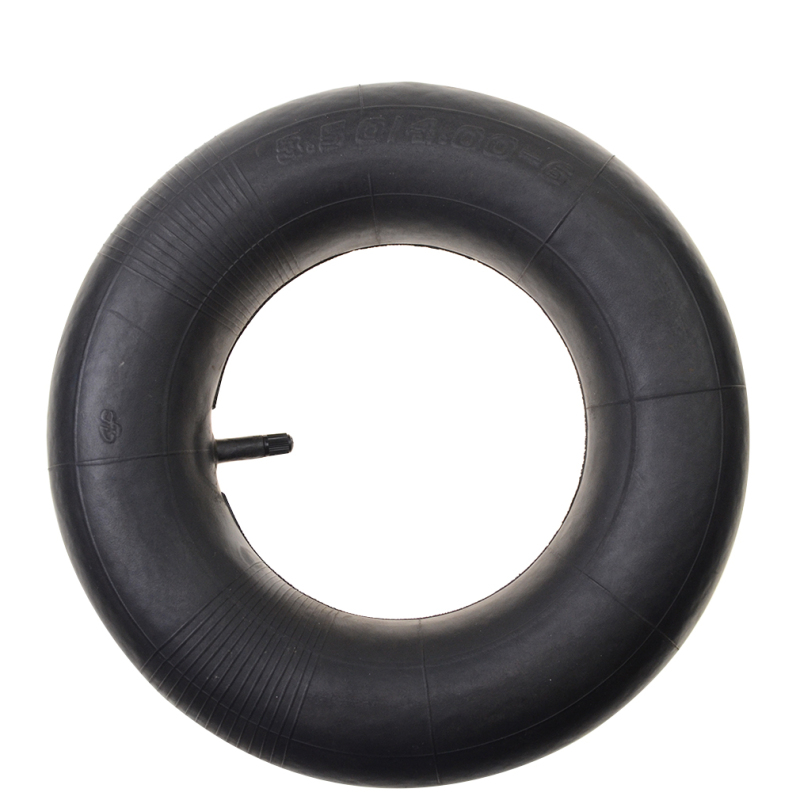 GOOFIT Inner Tube Tire 3.50/4.00-6 350/400-6 Wheelbarrow Rubber Valve 6&quot; Replacement For Mini four wheeler