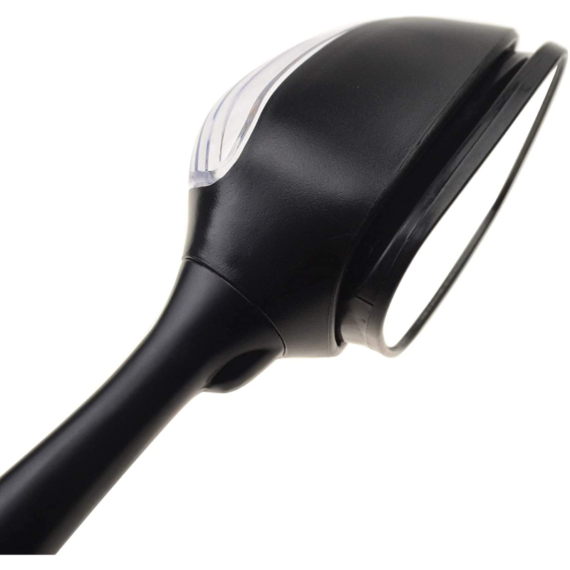 GOOFIT Sideview Mirror Rearview Mirror with LED Turn Signal black Replacement for GSXR1000 2005-2008 GSXR600/750