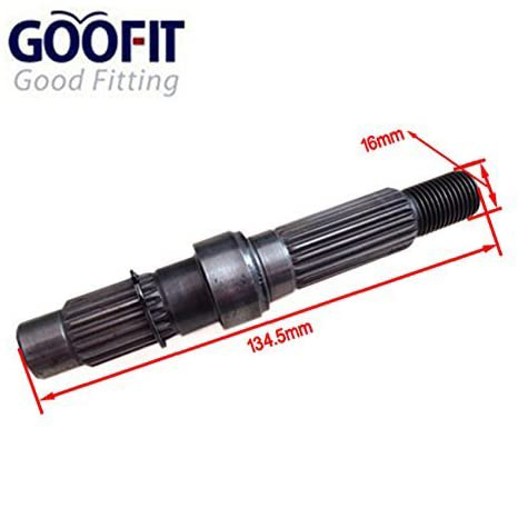 GOOFIT Short Output Shaft Replacement For GY6 125cc 150cc Engine Bearing ATV Scooter Go Kart