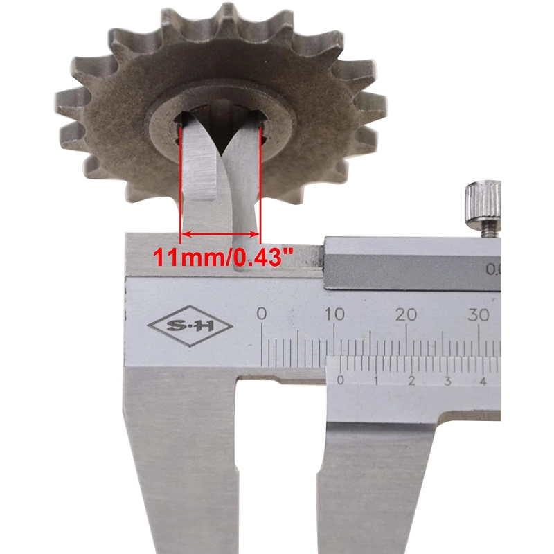 GOOFIT 17-Teeth Reduction Gear Replacement For 2 stroke 47cc 40-6 / 49cc 44-6 Dirt Pocket Bike