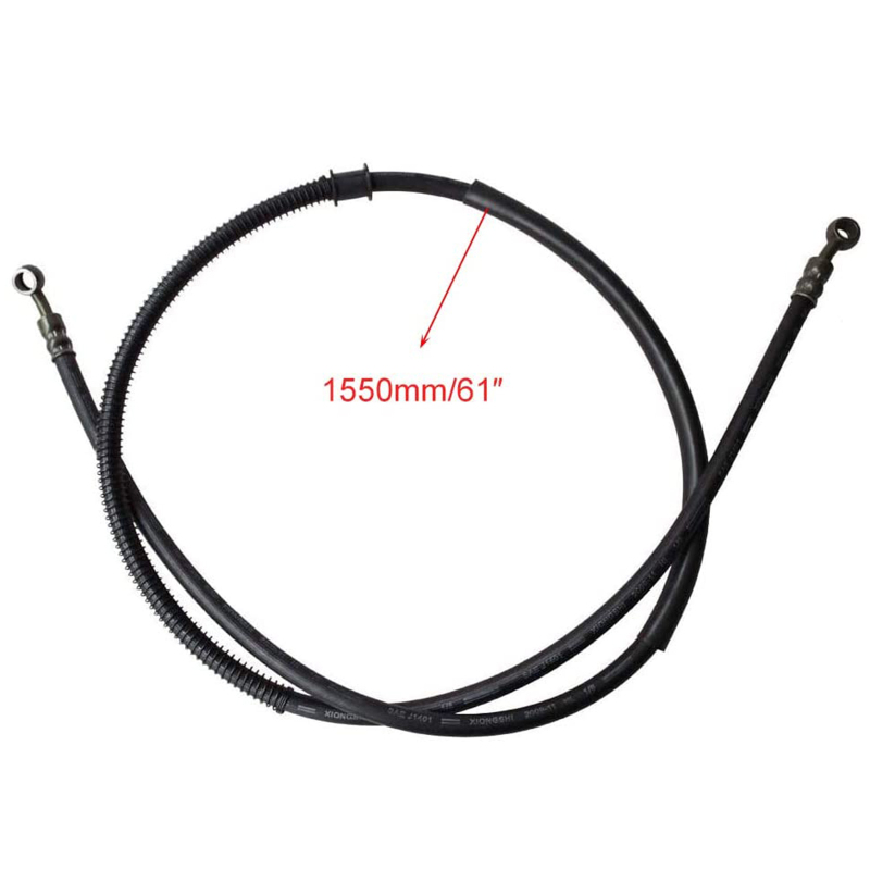 GOOFIT Motorcycle Clutch brake Oil Hose 1550mm tubing Clutch Oil Hose Line Pipe Replacement For Motorcycle Scooter Pit Dirt Bike Motocross