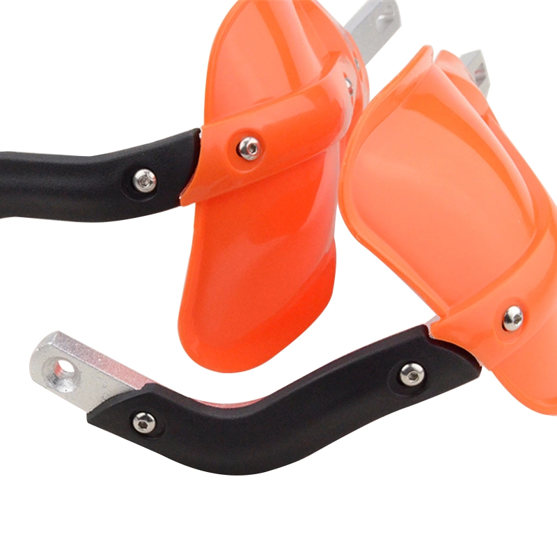 GOOFIT 7/8'' Motorcycle Handbrush Handlebar Protector Guards Handguard handlebar Replacement For ATV Scooter Go Kart Orange