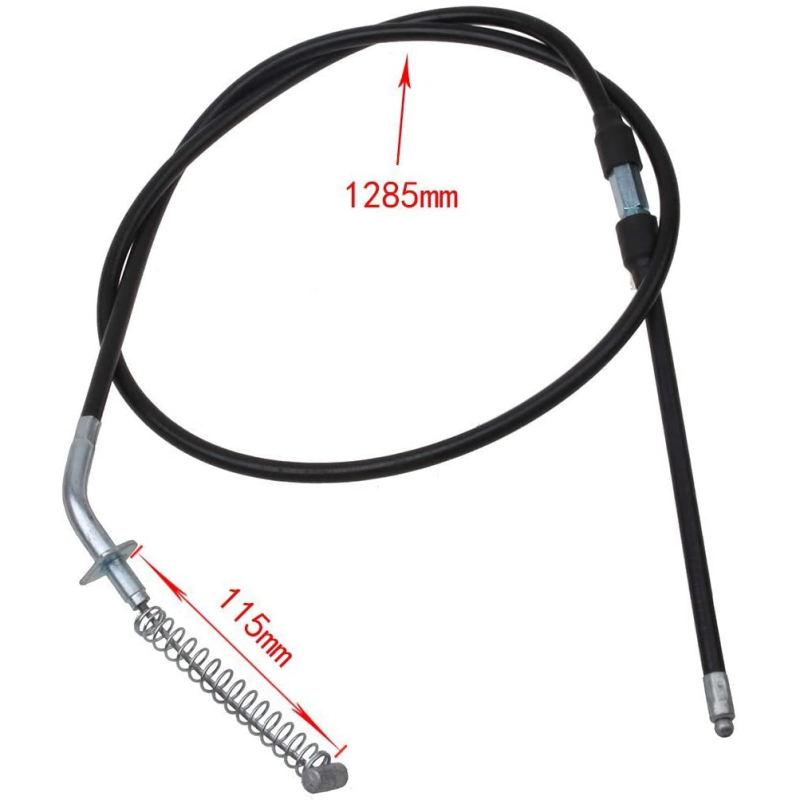 GOOFIT 50.5 Inch Front Drum Brake Cable Set Replacement For Breeze YFA1 Moto-4 YMF80 Water cooled ATV Motorcycle 2 pcs/set