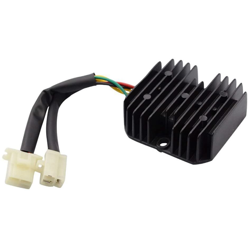 GOOFIT 6 Pin Voltage Regulator Rectifier Replacement For Elite CH150 CH150D Scooter ATV