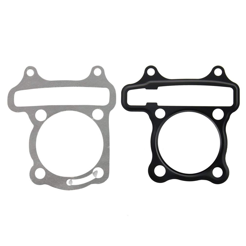 GOOFIT 57.4mm 4 Stroke GY6 Cylinder Head With Gasket Spark