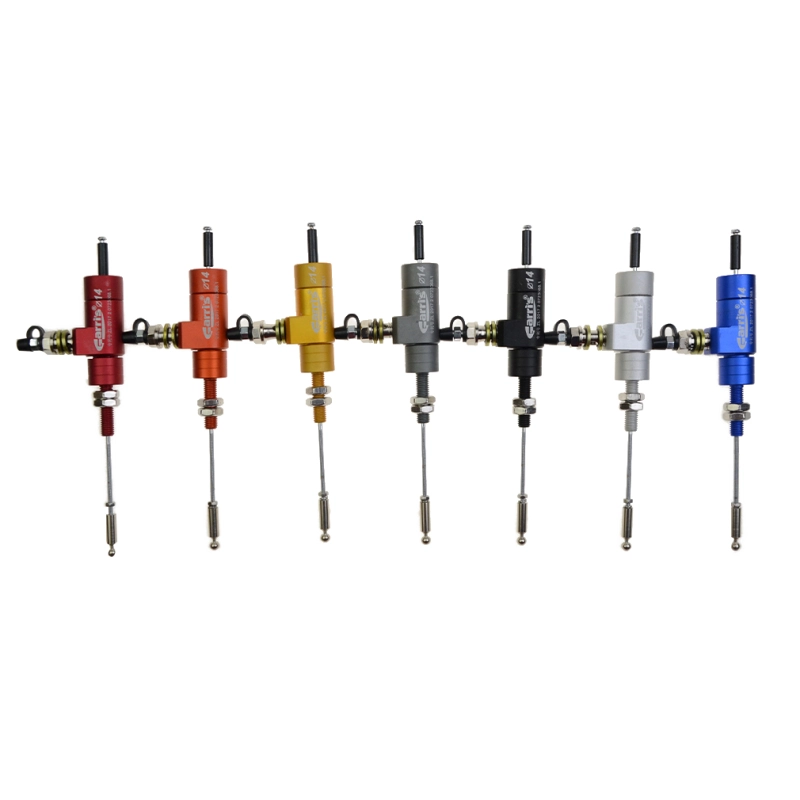 GOOFIT Motorcycle Hydraulic Clutch Master Cylinder Left Brake Pump M8 x