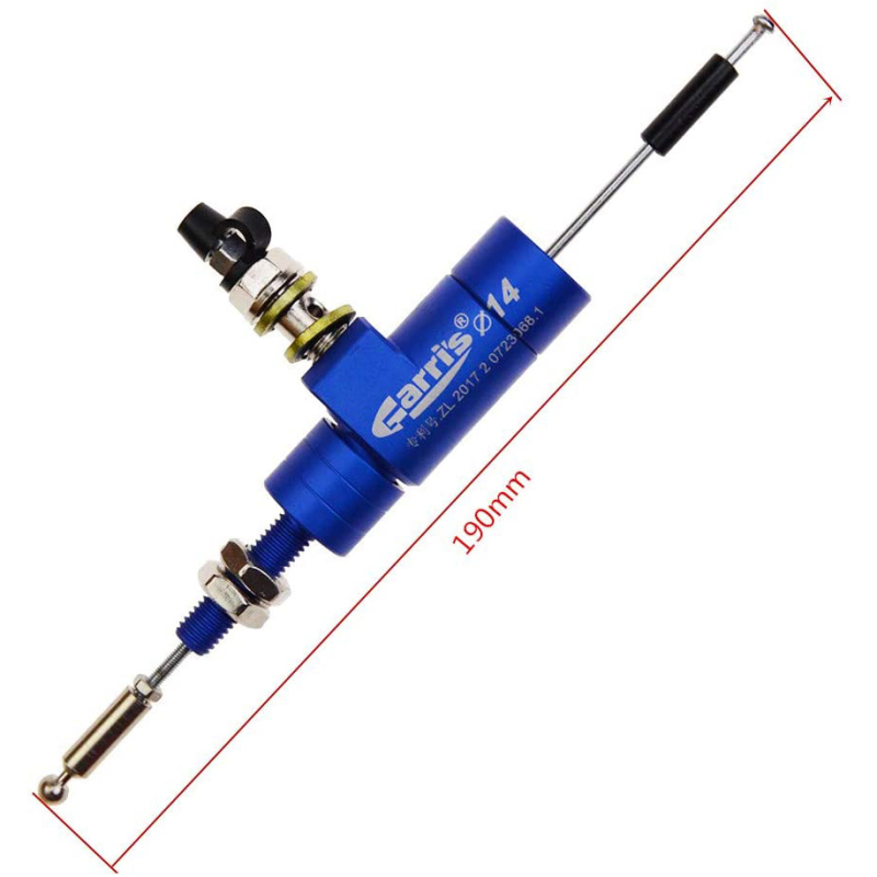 GOOFIT Motorcycle Hydraulic Clutch Master Cylinder Left Brake Pump M8 x 1.25mm Replacement For CNC YZ125 YZ250 YZ250F YZ450F WR250F WR450F Scooter Tit