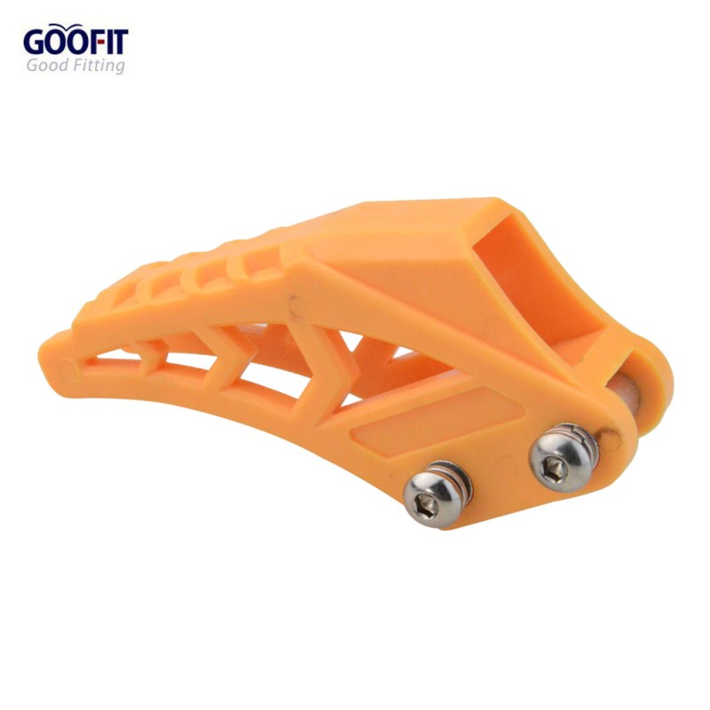 GOOFIT 420# 428# Chain Guide Chain Guard Replacement For CRF 250 R EXC CRF BSE Bosuer Dirt Bike Pit Bike Blue