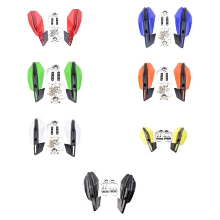 GOOFIT 7/8" 22MM Handguard Motocross Handlebar Hand Brush Guards Protector Replacement For Motocross Dirt Bike ATV Off Road