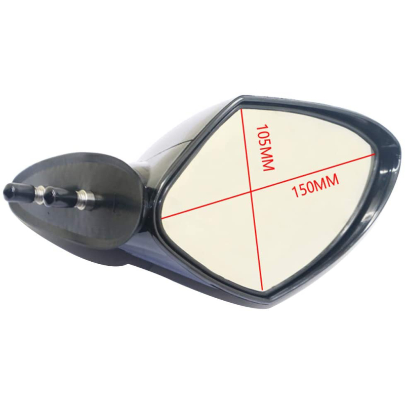 GOOFIT Powerboat Rearview Mirror Replacement for WaveRunner VX110 VX110 VXR VXS V1 FX Sport Deluxe Cruiser EX Series 2005-2009