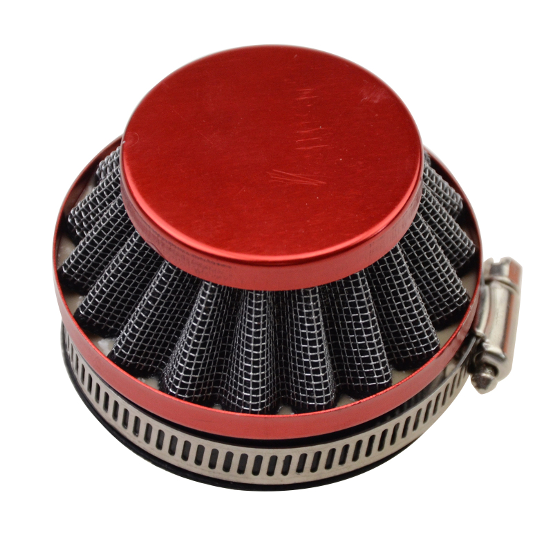 GOOFIT 58mm Air Filter Replacement for 2 Stoke Engine 47cc 49cc Refit Carburetor Steel Wire Mesh Filter Mini Pocket Bike ATV